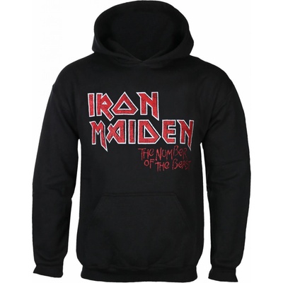 Rock Off Iron Maiden NOTB Vtge Logo Faded Edge Album BLACK Čierna