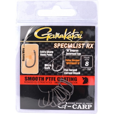 GAMAKATSU G-Carp Specialist Rx vel.6 10 ks