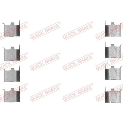 Sada příslušenství, obložení kotoučové brzdy QUICK BRAKE 109-1132