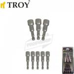 TROY Магнитен държач на болтове 1/4", 8 части / troy 26133 / (t 26133)
