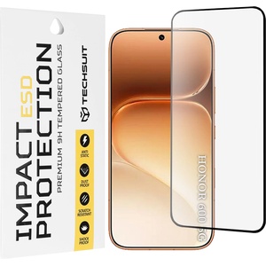 Techsuit Стъклен протектор за Honor 600 / 600 Pro - ESD Glass - Techsuit - Черен (KF2364017)