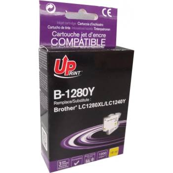 Compatible Мастилница UPRINT LC1280XL/1240 BROTHER, Yellow (7218)
