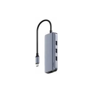 Cudy 6-IN-1 USB-C Hub with GbE & 4K60Hz HDMI