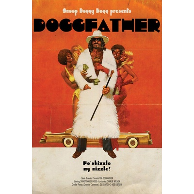 Plagát, Obraz - Ads Libitum - Doggfather, 40 × 60 cm