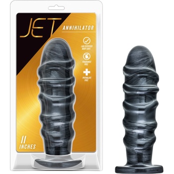 Blush Novelties Jet - XXL анално дилдо (черен)