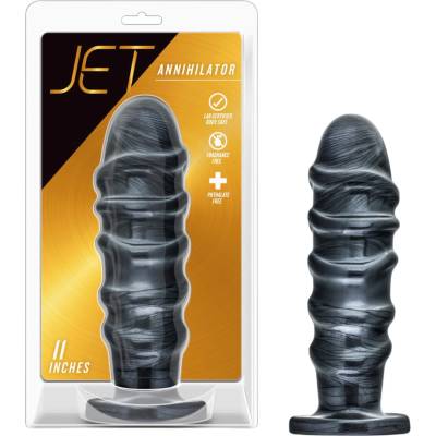 Blush Novelties Jet - XXL анално дилдо (черен)