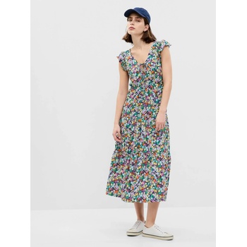 Image 1 of GAP Макси рокля с цветя GAP GAP | Zelen | ЖЕНИ | XXS