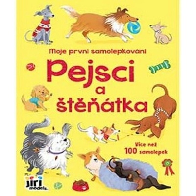Jiri Models Pejsci a štěňátka moje první samolepkování