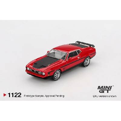 MINI GT Ford Mustang Mach1 1971 Race Red 1:64