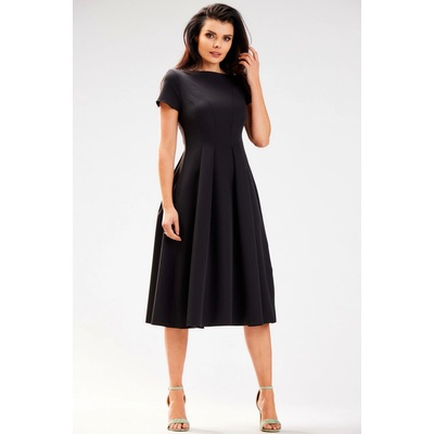Awama Woman's Dress A569 čierna
