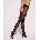Obsessive Norless Mess Crotchless Tights Black S/M