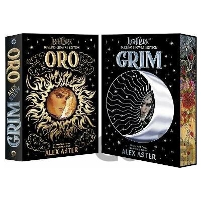 Grim and Oro: Dueling Crowns Edition (A Lightlark Saga Deluxe Companion Book) - Alex Aster