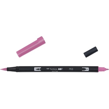 Tombow Маркери Tombow ABT Dual Brush 703 розова роза (ABT-703)