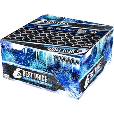 Kompaktný ohňostroj Best Price Frozen 100 ran 20 mm