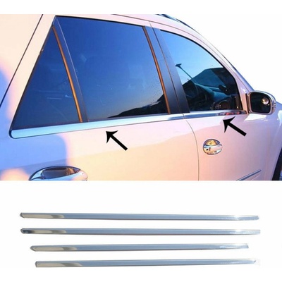 Angeleyes Nerezové okenné lišty Mercedes W164