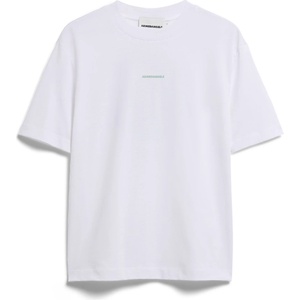Armedangels Дамска тениска ARMEDANGELS Women's Tarjaa Graphic T-shirt - White / Foam (916-6597-0412)