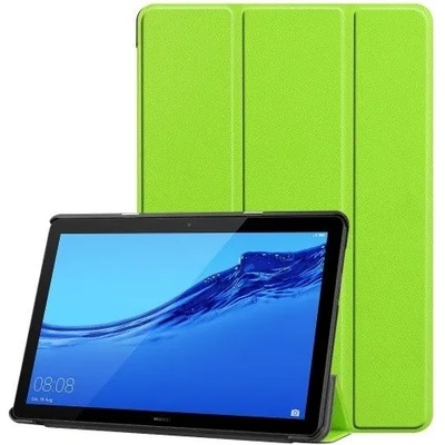 TokShop Samsung Galaxy Tab S7 Plus 12.4 / Tab S7 FE 12.4 / Tab S8 Plus 12.4, калъф с папка, Trifold, зелен (92628) (92628) (92628)