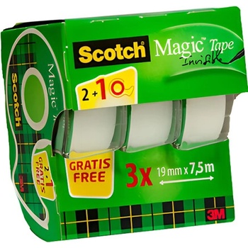 SCOTCH Lepiaca páska, s dispenzorom, 19 mm x 7,5 m