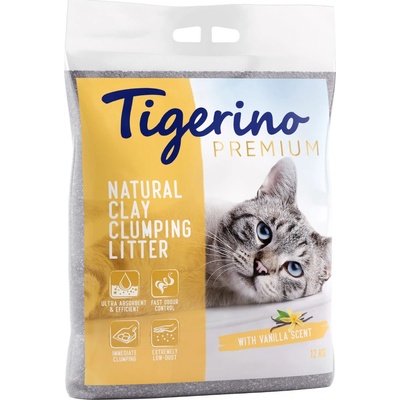 Tigerino Premium podstielka s vanilkovou vôňou 12 kg