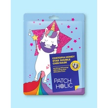 Patch Holic Spevňujúca maska na oblasť brady Costopia Honey Star Double Chin Mask - 12 g / 1 ks