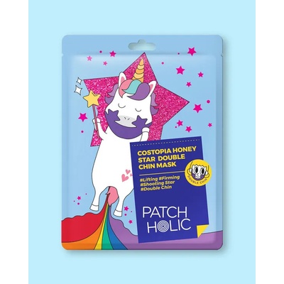 Patch Holic Spevňujúca maska na oblasť brady Costopia Honey Star Double Chin Mask - 12 g / 1 ks
