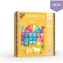 Connetix Glitter Castle se třpytkami 48 ks