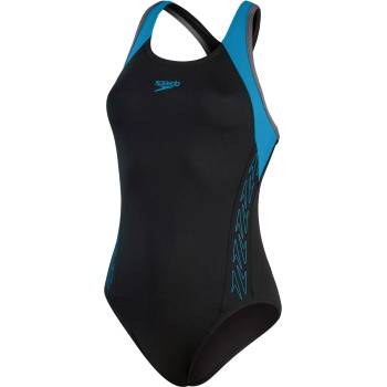 Speedo Бански костюм Speedo Women's One Piece Swimsuit - Black/Blue