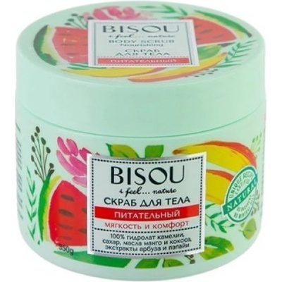 Bisou vyživujúci telový peeling melón a mango 350 ml