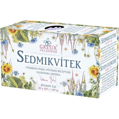 Grešík Sedmikvítek bylinný porcovaný čaj 20 n.s.