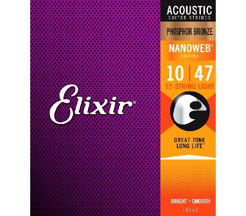 Elixir 16152 12-String Nanoweb
