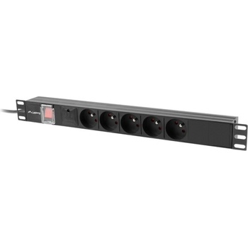 Lanberg 5 Plug 2 m (PDU-05E-0200-BK)