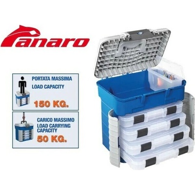 Plastica Panaro Seat Box model 501 šedo/modrý