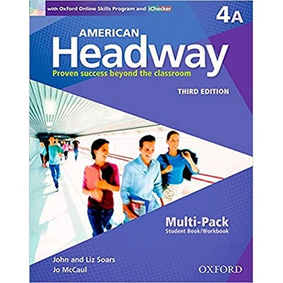 American Headway Third Edition 4 Student´s Book + Workbook Multipack A