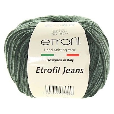 Etrofil Jeans zelenošedá 057