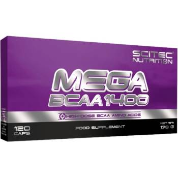 Image 1 of Scitec Nutrition Mega BCAA 1400 [120 капсули]