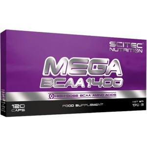 Scitec Nutrition Mega BCAA 1400 [120 капсули]