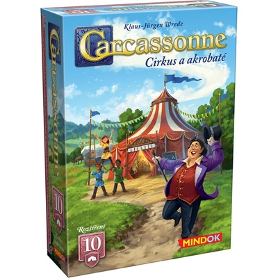 Carcassonne rozšíření 10: Cirkus a akrobaté (edice 2025)