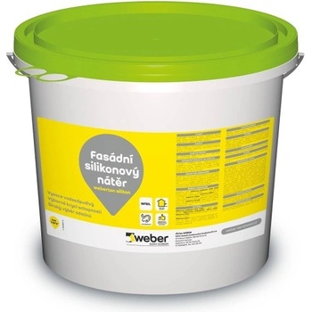 weber.ton silikon Silikonová fasádní barva 5 kg NFSIL 5