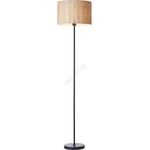 Brilliant - Подова лампа WIMEA 1xE27/52W/230V черна/бежова (BI0281)