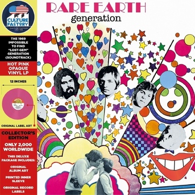 Rare Earth - Generation (Limited Edition) (Hot Pink Opaque Coloured) (LP) (819514011842)