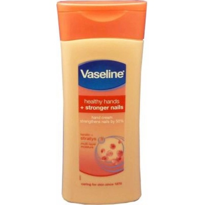 Unilever Vaseline Healthy Hands + Stronger Nails hand cream krém na ruce a nehty 200 ml – Hledejceny.cz