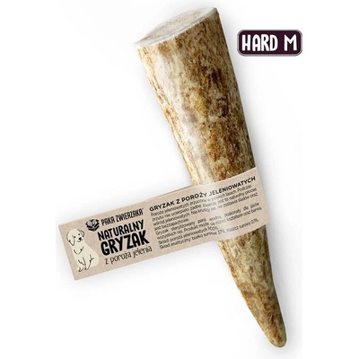 Paka Zwierzaka Prírodné hryzadlo z jelenieho parohu HARD M 12 cm