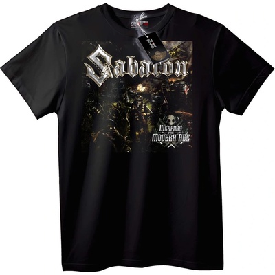 NOONEBRAND Тениска Sabaton Оръжия на Модерната Епоха - 7XL, White