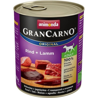 Animonda Gran Carno Original Adult hovězí maso a jehněčí 800 g