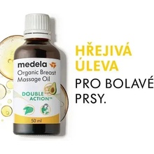 MEDELA Organický masážny olej na prsia 50 ml