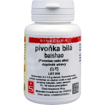 Sinecura Pivoňka bílá Baihao extrakt 20 g