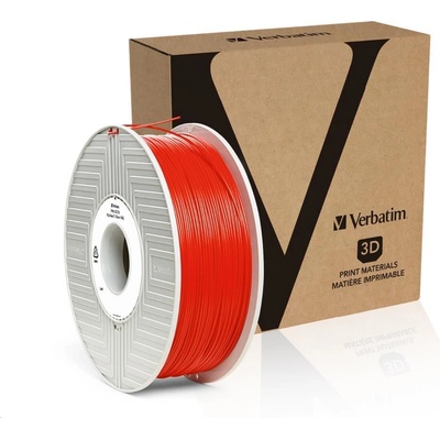Verbatim 55320 3D филамент, PLA, 1, 75mm, 1000g, 335m, Червен (Red) (55320)