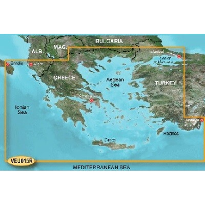 Garmin BllueChart G2 Vision - EU015R /Egejské More/ REGULAR