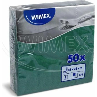 Wimex Obrúsok 2V tmavozelený 33x33cm 2 400 ks