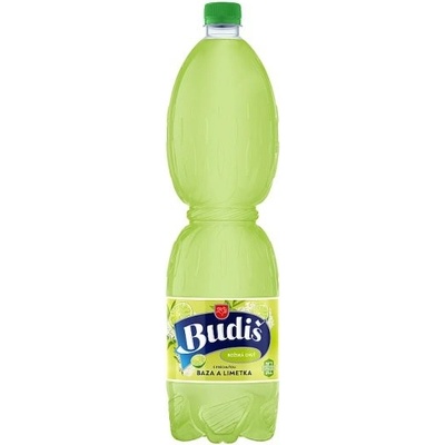 Budiš S príchuťou baza a limetka 1,5 l